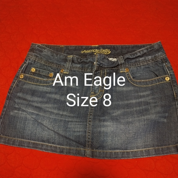 Jean skirts lot of 5 - Picture 3 of 6